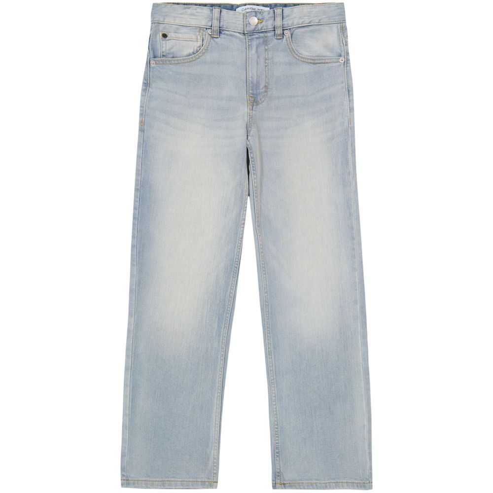 Calvin Klein Boys Loose‎ Fit Light-wash Jeans Size 16